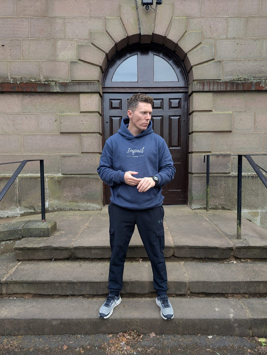 Oversized Navy Blue Hoodie