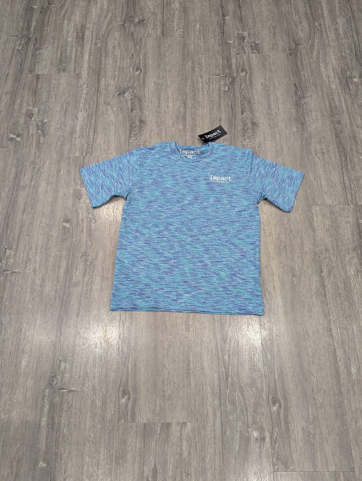 Children's Performance Aqua Blue T-Shirt