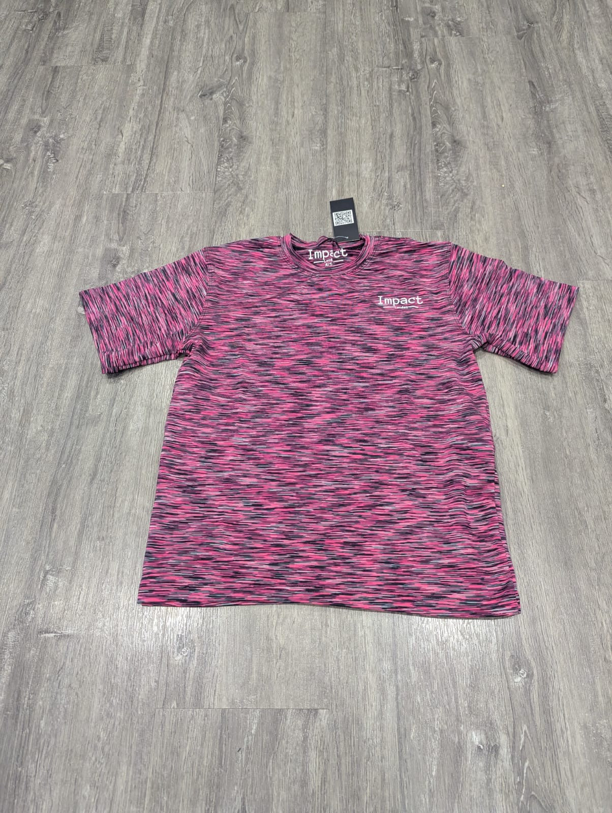 Children's Pink and Red Performance T-Shirt
