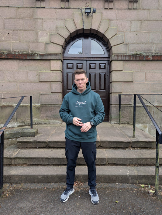 Oversized Hunter Green Hoodie