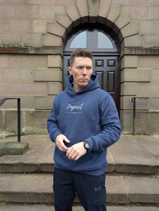 Oversized Navy Blue Hoodie