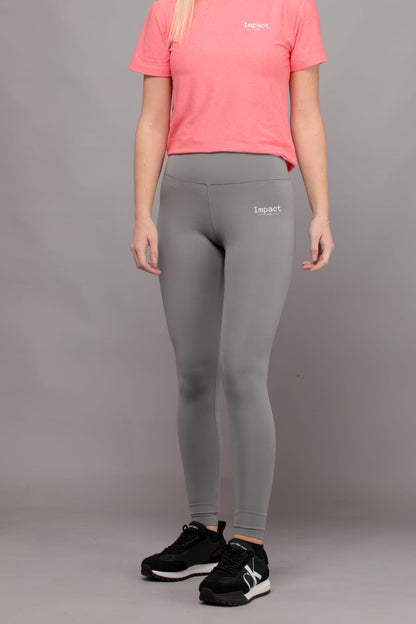 Women's Light Grey High Waisted Leggings | Loungewear