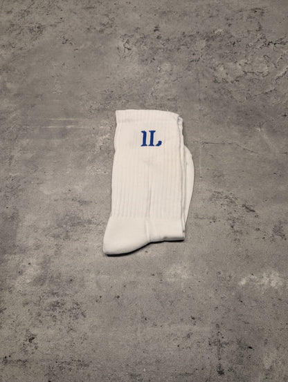 White Socks with Blue IL Logo