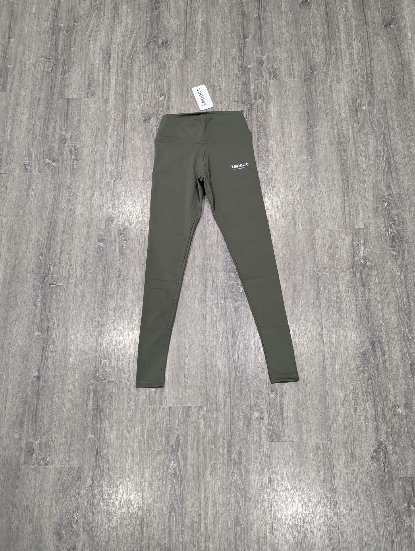 Women's Olive Green High Waisted Leggings | Loungewear