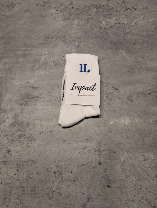 White Socks with Blue IL Logo