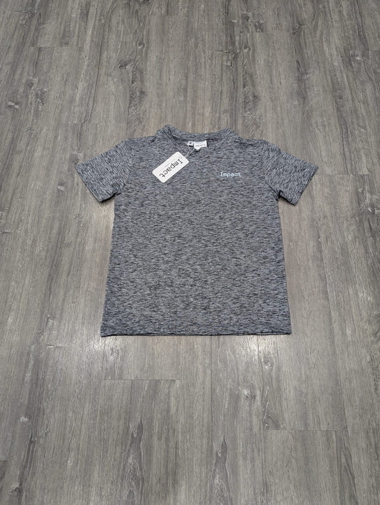 Women's Textured Grey Performance T-Shirt