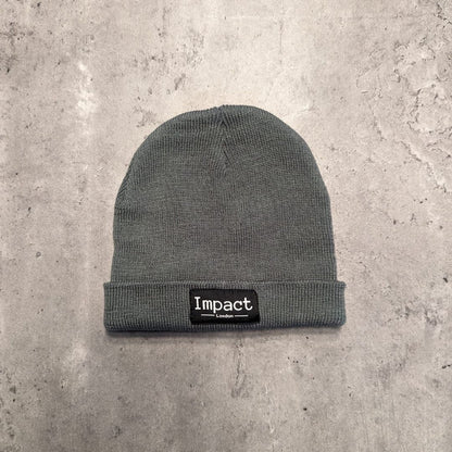Adult's Unisex Grey Beanie