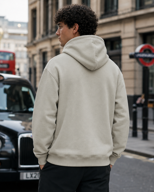 Impact London Stone Beige Hoodie