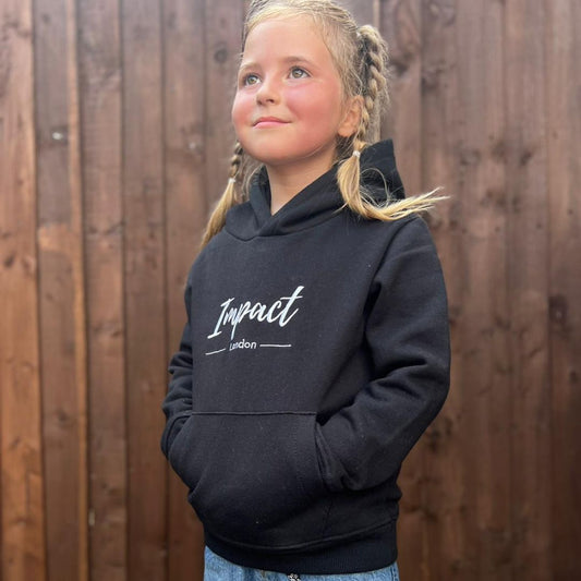 Kid's Black Hoodie | Children's Clothing