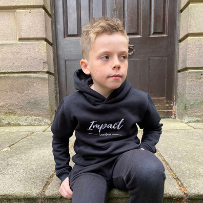 Kid's Black Hoodie | Children's Clothing