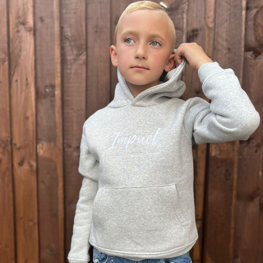 Kid's Unisex Grey Hoodie | Children's Clothing